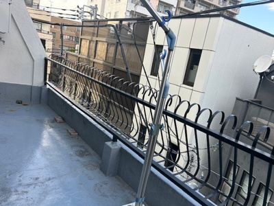 【その他】 | カーサビアンカ | バルコニー　洗濯機置場