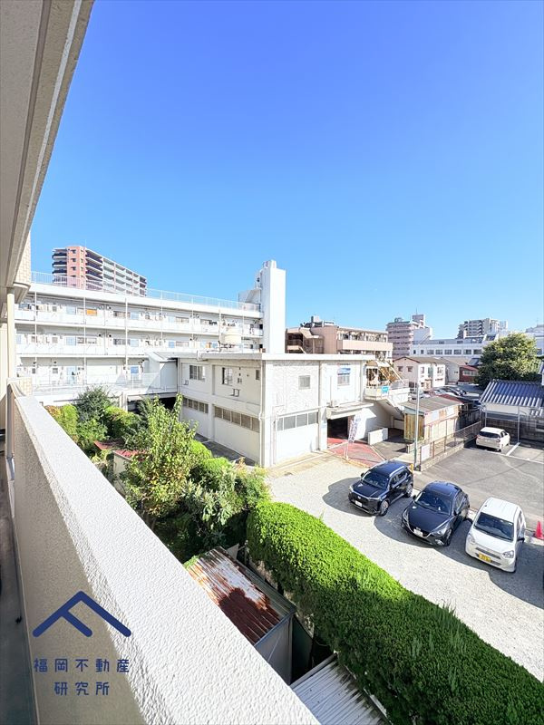 アンピール竹下1号館の展望