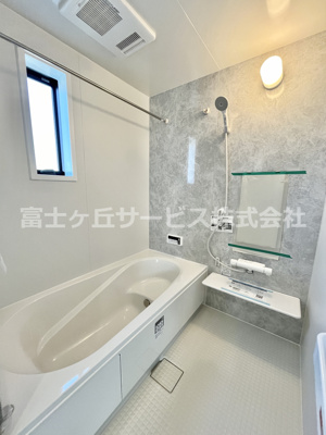 【浴室】 | 袋井市中新田 3期 新築一戸建て | ゆったり過ごせるお風呂です