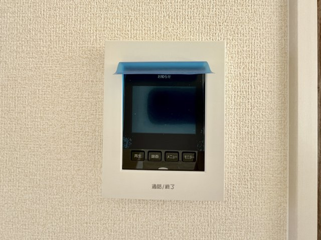 【セキュリティ】 | 袋井市中新田 3期 新築一戸建て | TV付インターフォン