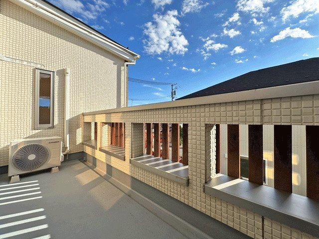 富谷市杜乃橋二丁目　高勝の家施工ハウス♪のバルコニー