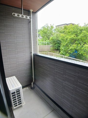 ウィステリア　アール．Ⅱのバルコニー