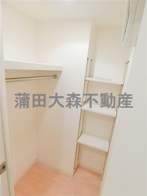 クリオ蒲田Ⅱの収納|収納　ウォークインクローゼット