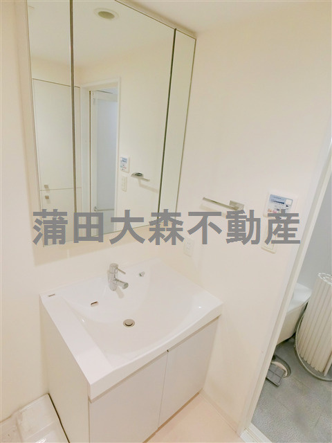 クリオ蒲田Ⅱの洗面所|洗面所　独立洗面台　