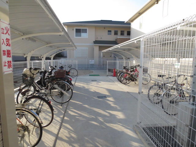 ペルル寺門のその他共用部分|駐輪場