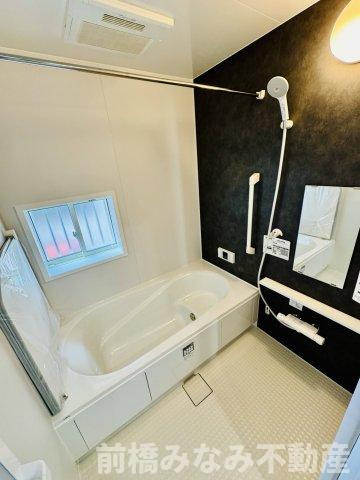 前橋市山王町7期　１号棟(全２棟)　ハートフルタウン　新築建売分譲の浴室|きれいなお風呂です