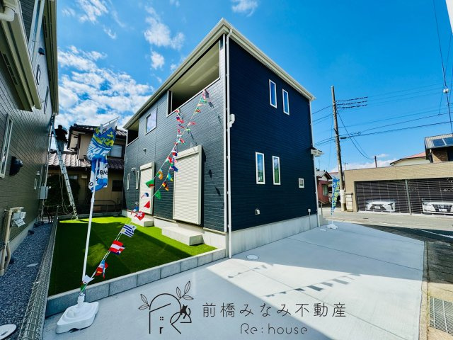 前橋市山王町7期　１号棟(全２棟)　ハートフルタウン　新築建売分譲の外観|落ち着いた雰囲気の外観です