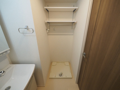 【設備】 | リアライズ今里南 | 洗濯機置き場です