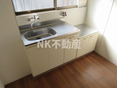 【キッチン】 | 小若江2丁目貸家（長瀬賃貸） | キッチンです