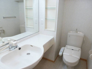 【洗面所】 | プレジール　Ｂ