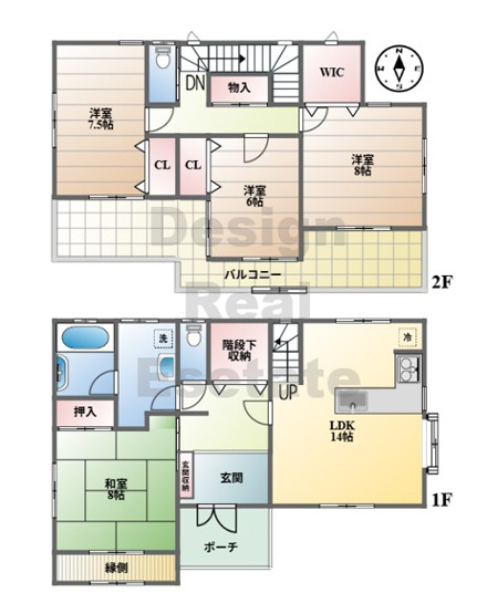 【間取り】 | 上里町神保原町　中古住宅  