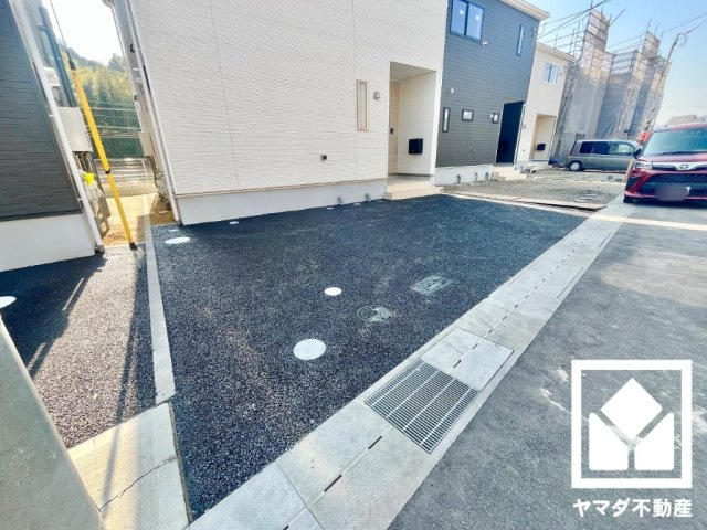 八幡市橋本尻江　第1　4号棟の前面道路含む現地写真|11月7日　現地写真更新