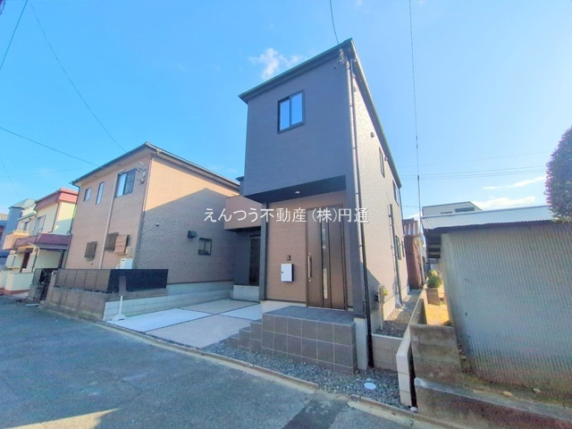 白砂町2期の前面道路含む現地写真