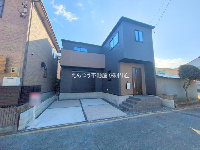 白砂町2期の前面道路含む現地写真