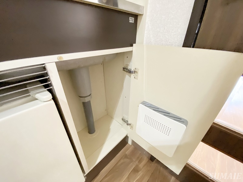 駒込大河原ビルの収納|キッチン下収納です☆