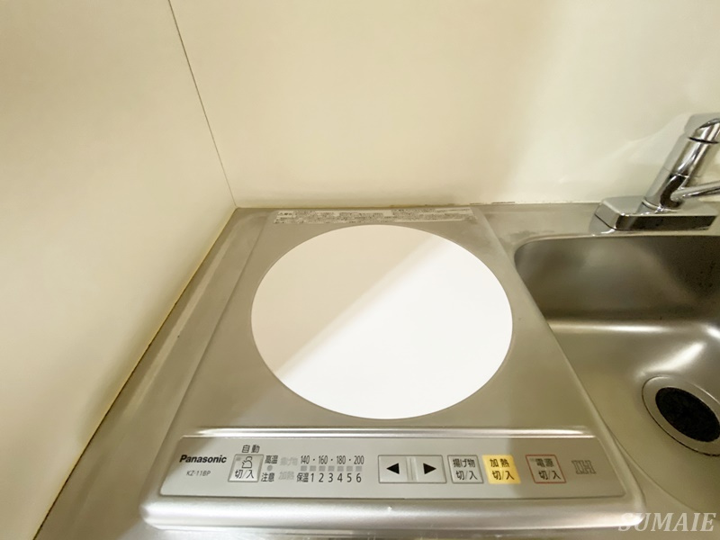 駒込大河原ビルのキッチン|IH1口コンロです☆