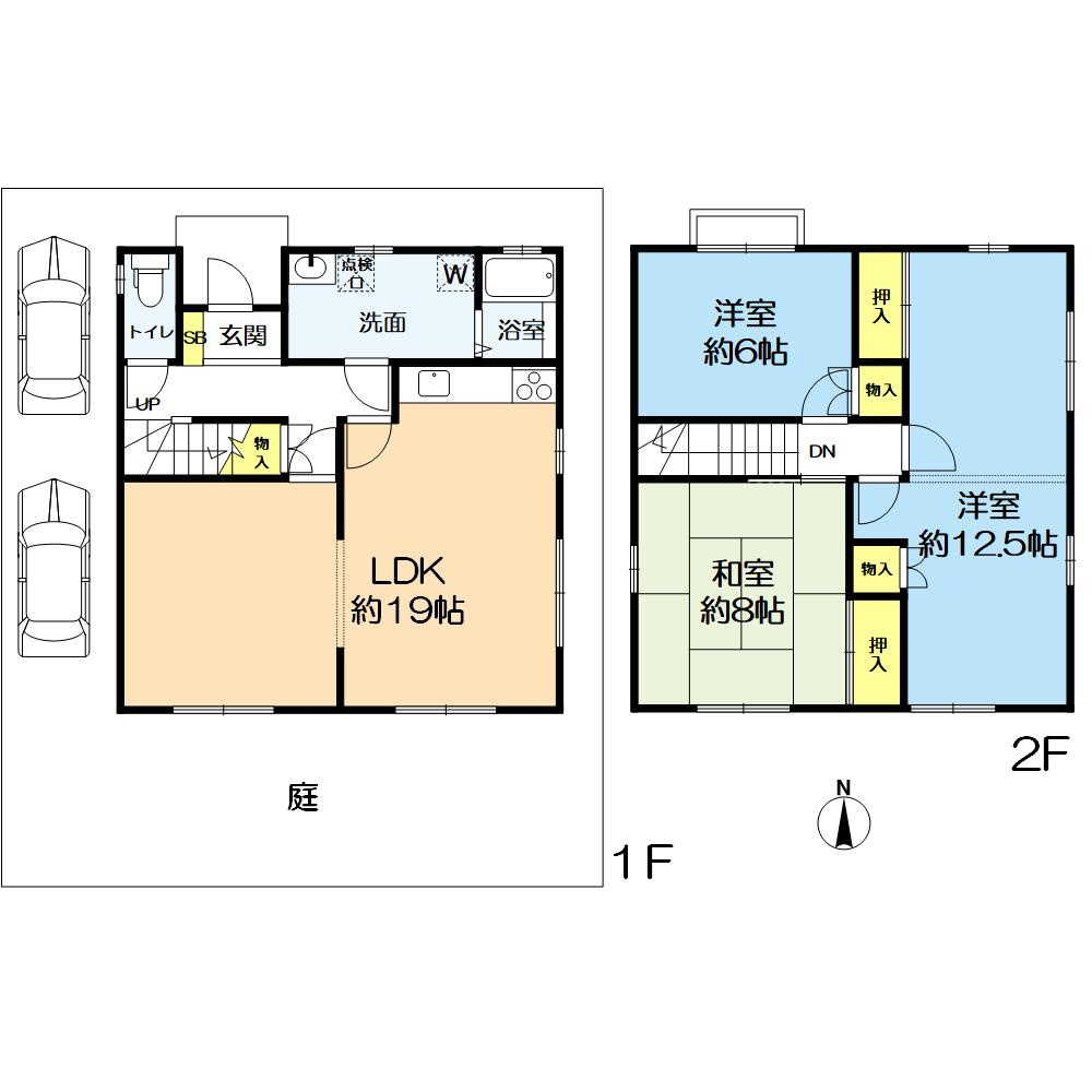 藤原台北町6丁目（6-10）一戸建の間取り