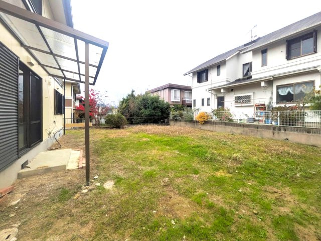 藤原台北町6丁目（6-10）一戸建の庭|お庭も活用できます