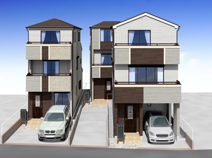 北区志茂3丁目　新築戸建　1号棟 8680万円の画像