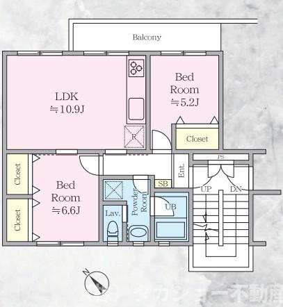 【間取り】 | 西小中台団地　1号棟