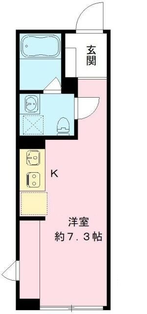 ＡＶＥＮＩＲ池上（ＢＥＬＳ認証物件）の間取り|間取りです。