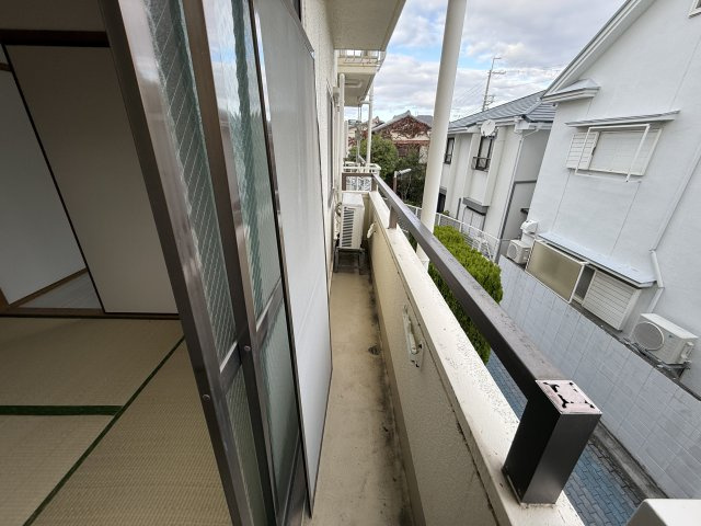 サンハイツ中桜塚のバルコニー