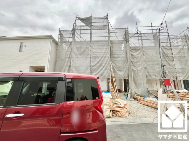 八幡市橋本尻江　第1　5号棟の外観|11月7日　現地写真更新