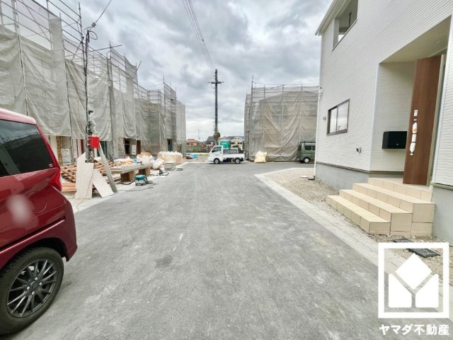 八幡市橋本尻江　第1　5号棟の外観|11月7日　現地写真更新