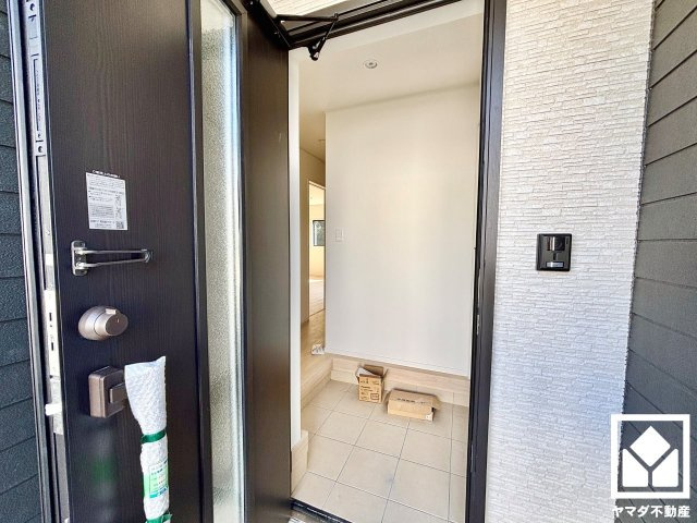 八幡市橋本尻江　第1　5号棟の前面道路含む現地写真|11月7日　現地写真更新