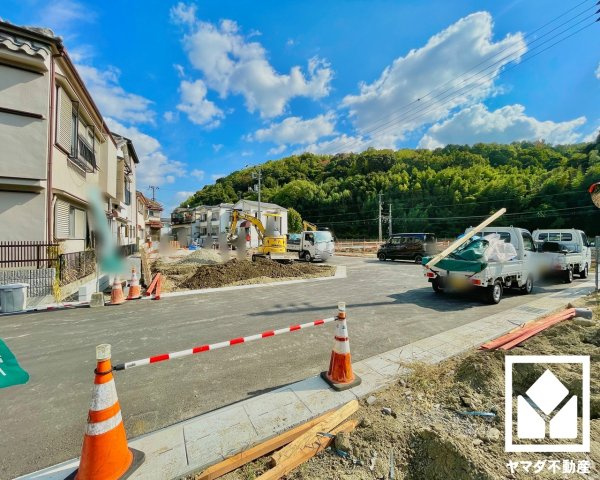 八幡市橋本尻江　第1　5号棟の外観|11月7日　現地写真更新