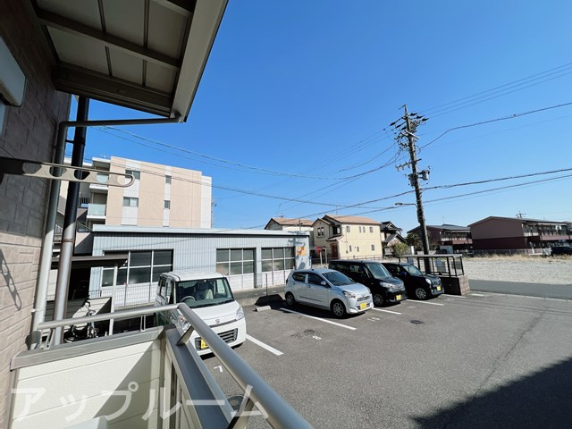 ハイツひまわりのバルコニー