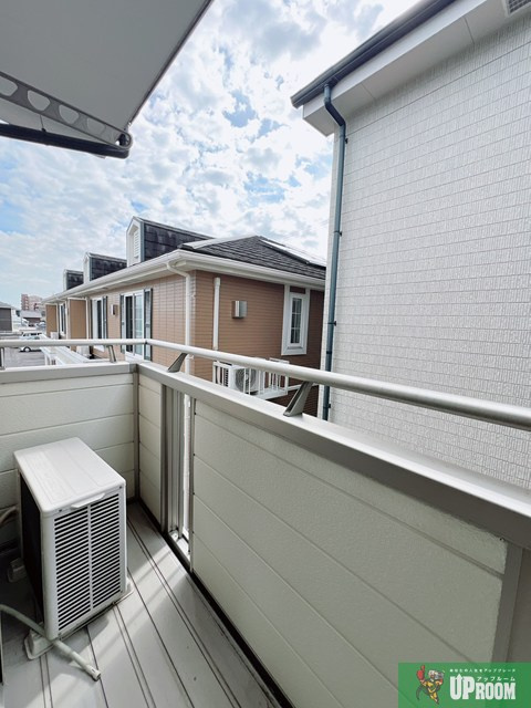 タウンコートのバルコニー