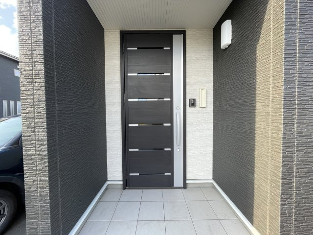 八戸市大字白銀町字栗沢道の玄関