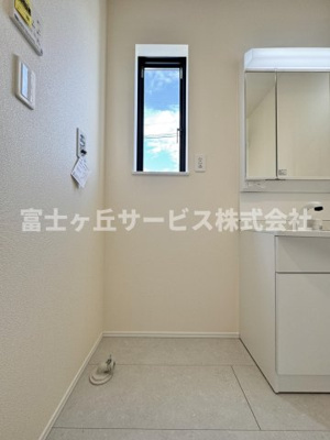 【ランドリースペース】 | 焼津市塩津 3期 新築一戸建て B号棟 | 洗濯機置き場です