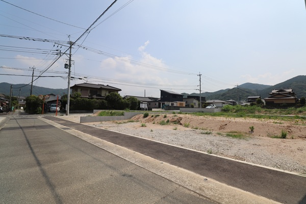 高良内町分譲地2号地の外観