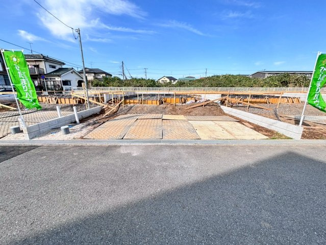 野田岩名2丁目　新築戸建　B号棟の駐車場|2025年11月現地写真(^^)