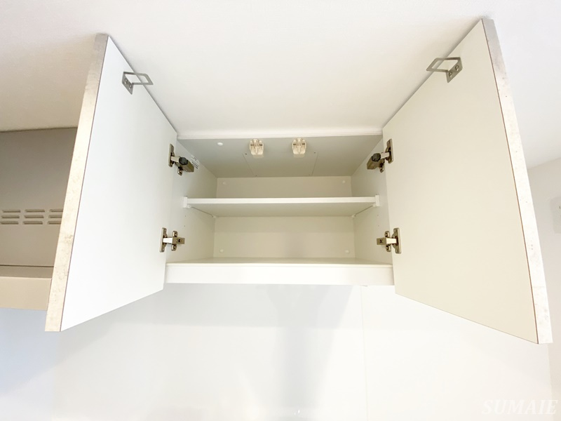 シーズンフラッツ中十条の収納|キッチン上収納です☆