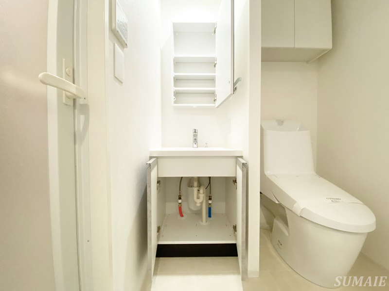 シーズンフラッツ中十条の収納|洗面下収納です☆