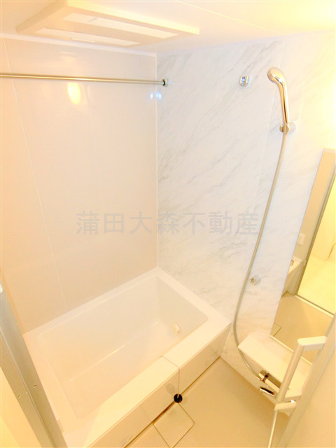 スタイリオ蒲田Ⅱの浴室|追焚+浴室乾燥機付きのバスルーム　風呂