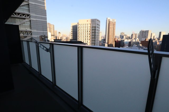 ザ・パークハウス中之島タワーのバルコニー