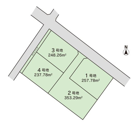 高良内町分譲地1号地