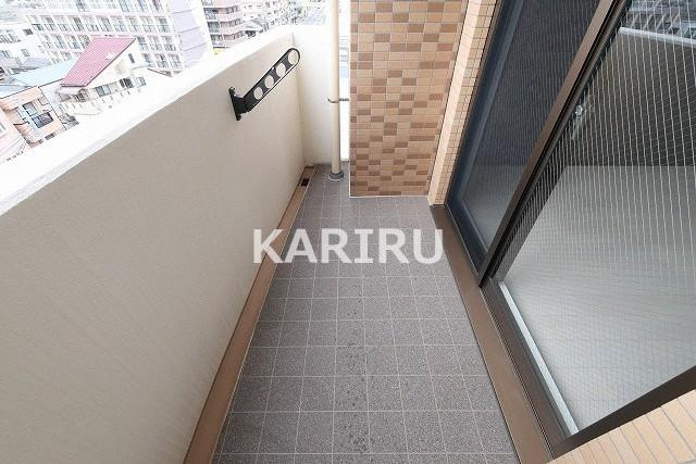 Luxe緑橋のバルコニー