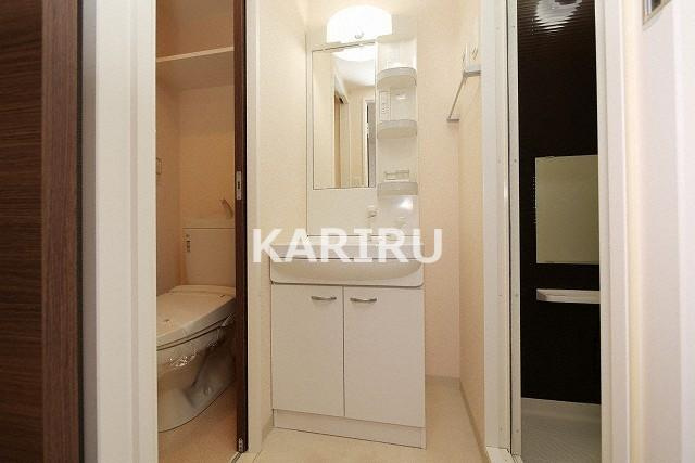 Luxe緑橋の独立洗面台