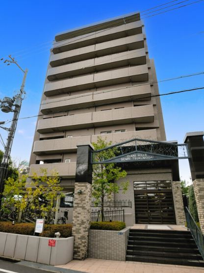 クレアヒルズ千里津雲台の外観|外観もきれいです