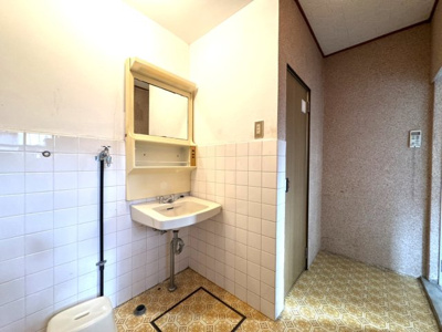 【洗面所】 | 紫野西藤ノ森町貸家