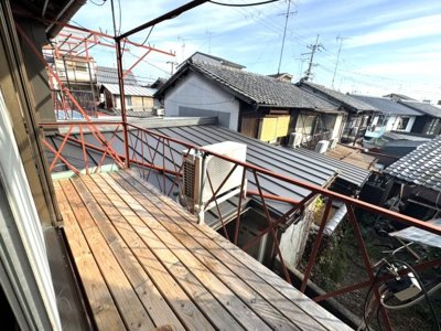 【バルコニー】 | 紫野西藤ノ森町貸家