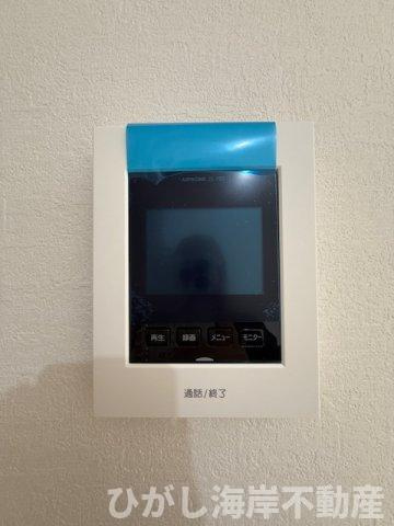 茅ヶ崎市高田1丁目　新築戸建　全４棟のセキュリティ|TVモニター付きインターフォン