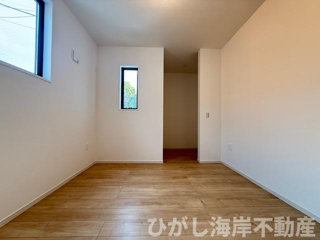 茅ヶ崎市高田1丁目　新築戸建　全４棟の寝室|6.1帖　洋室