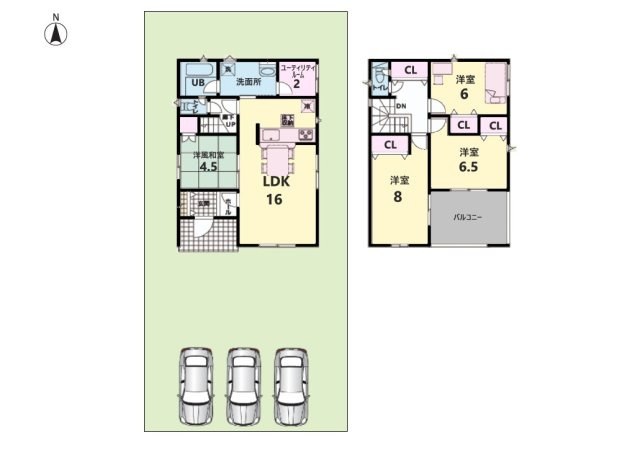 クレイドルガーデン坂井市春江町宇和江　第３
