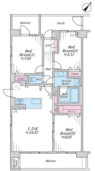 横浜駅までドアtoドア１０分！コスモ星川パークステージ